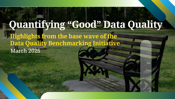 Quantify Data Quality